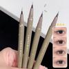 Slim Liquid Silkworm Waterproof Quick-drying Brown Non-smudged Liquid Eyeliner Pen Eye Makeup Eyeliner