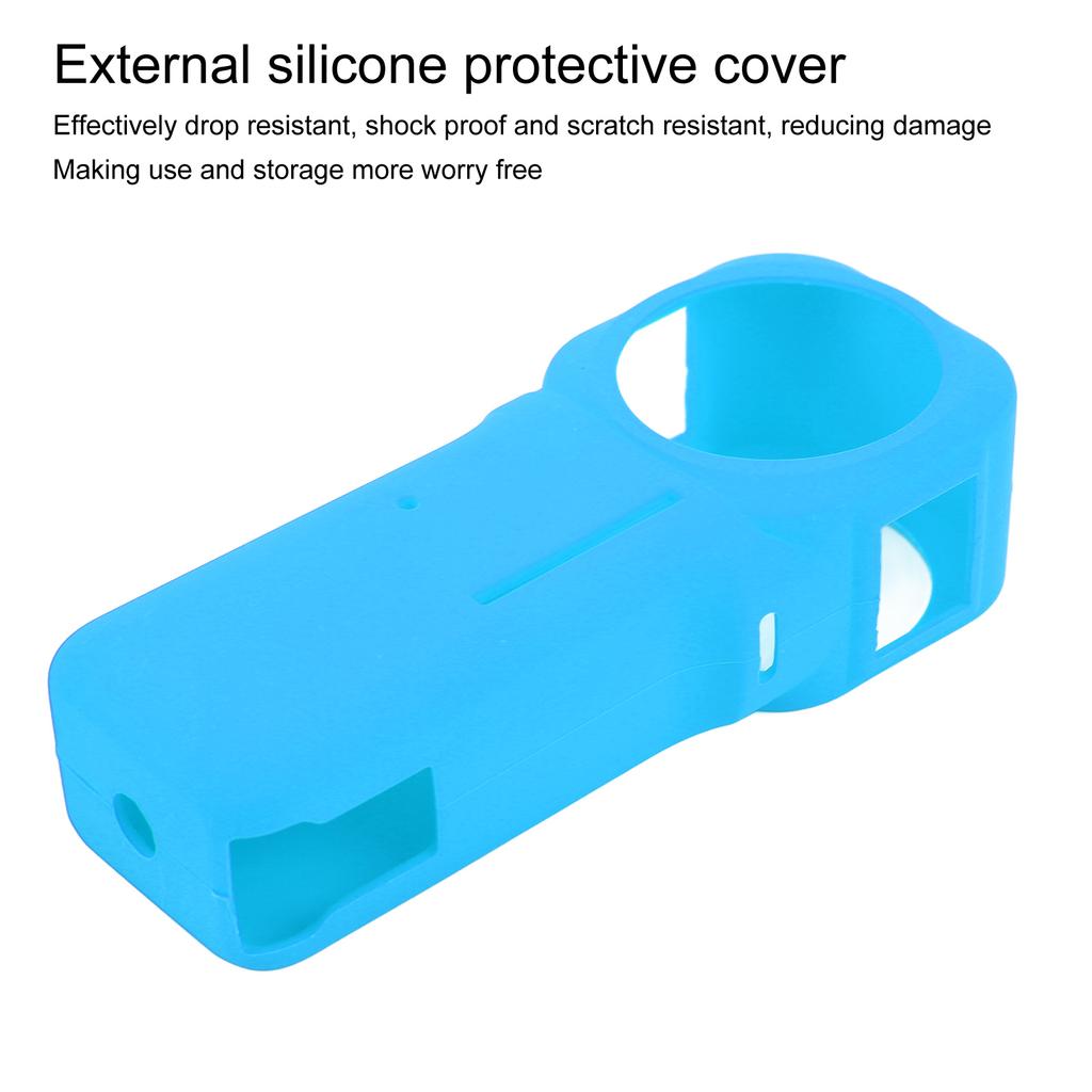 Panoramic Camera Silicone ive Case Lens Cover for NaInsta360 ONE 1in 360 Edition