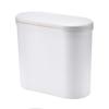 Narrow Garbage Can Space Saving Stylish Plastic Slim Waste Bin with Press Open Lid for Kitchen