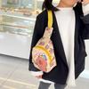Stylish Children's Cartoon Pattern Crossbody Bag In Black Pink And Blue Colors