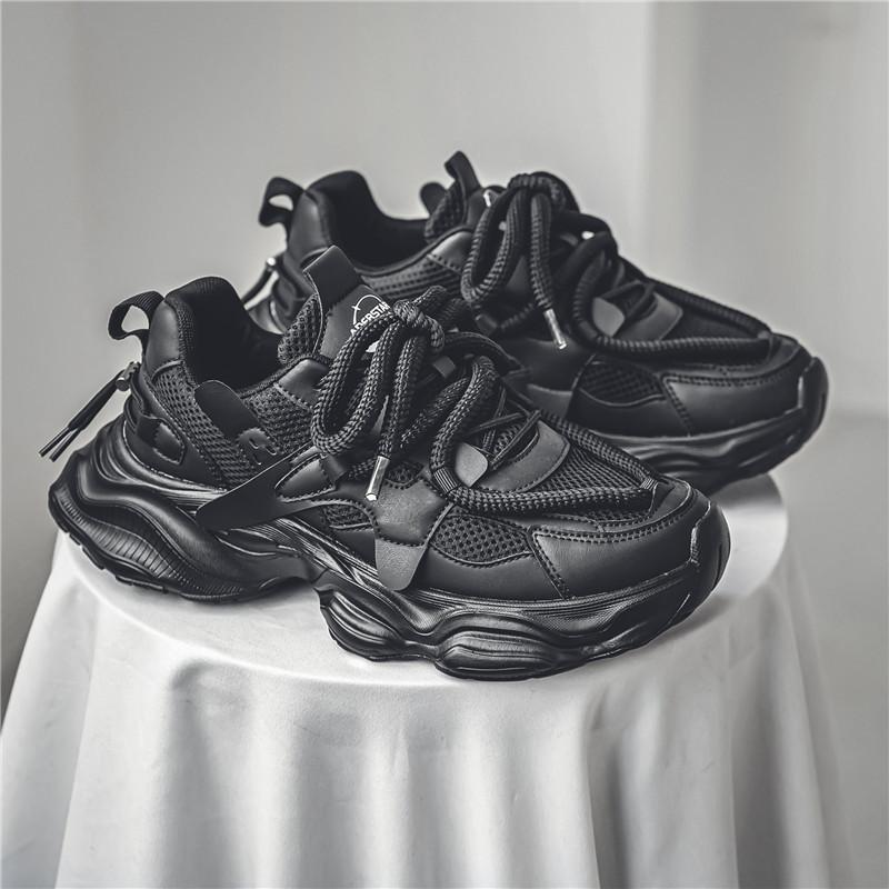 Мужская летняя дышащая сетчатая повседневная обувь, модные универсальные кроссовки с толстой подошвой и нескользящей подошвой, модные кроссовки для бега Zapatillas De Deporte