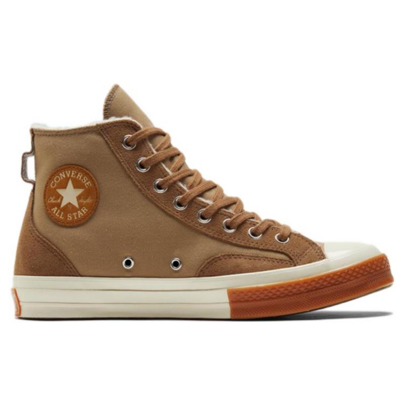 Converse Chuck Taylor All Star 1970-е Модные Универсальные Высокие Эспадрильи Унисекс Коричневые