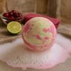 Bath Bomb Cranberry Lime 180g