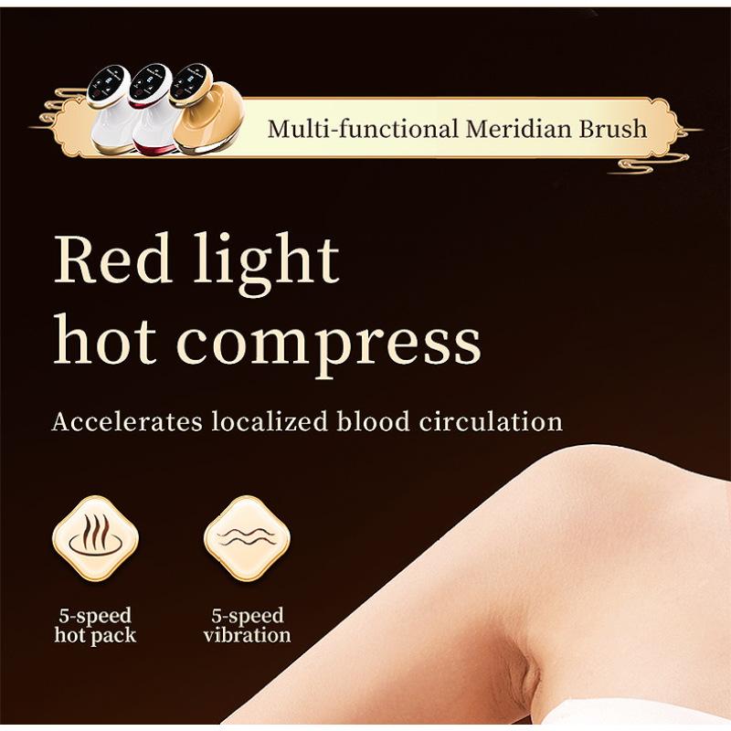 Косметический аппарат RF, лифтинговый аппарат EMS с подогревом для изысканного домашнего использования, подходит для подтяжки носогубных складок на лице, укрепления кожи и массажа живота