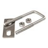 304 Stainless Steel Right-Angle U-Bolt Clamp