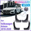 4 шт. автомобильные брызговики для Volkswagen VW Arteon 2018 брызговики Fender Auto
