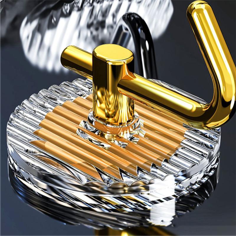 Роскошный акриловый настенный крючок, самоклеящаяся вешалка для полотенец для ванной комнаты, вешалка для пальто, задняя дверь, держатель для ключей, домашний декор