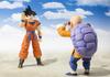 TAMASHII NATIONS Dragon Ball Сон Гоку Сайян вырос на Земле 140 мм окрашенная подвижная фигурка SHFiguarts - - Приблизительно. АБС и ПВХ