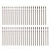 50pcs Nail Drill Bits Diamond Sand Rough Surface Cuticle Remover Polishing Bits for Acrylic Gel