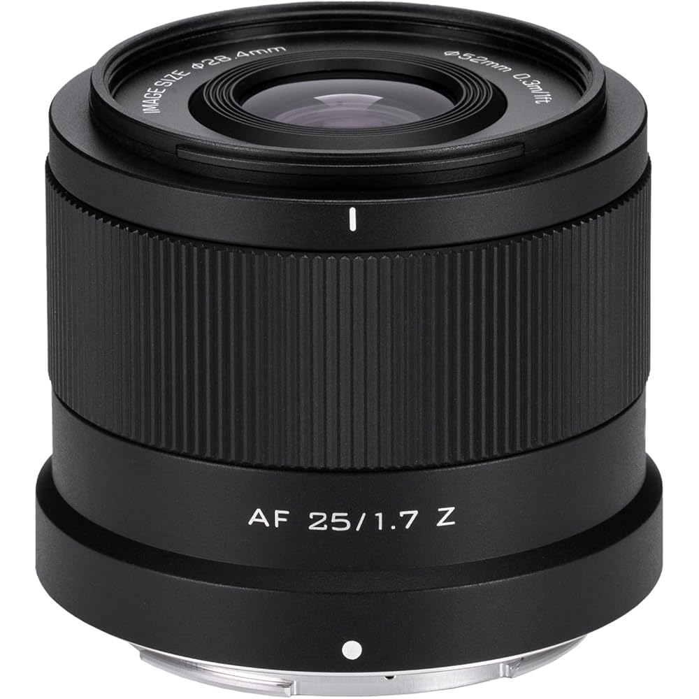 VILTROX AF 25mm F1.7 Z Mount Lens Small & Lightweight APS-C Large Aperture 1.7 Nikon Z Mount Inte...