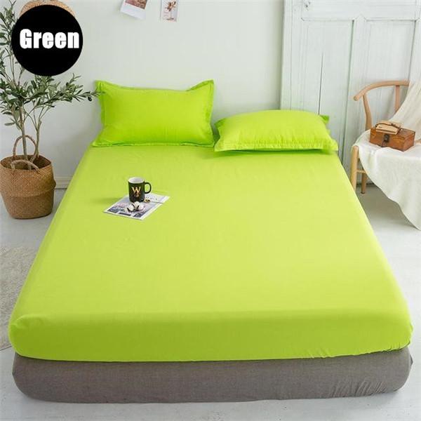 Супер водонепроницаемая простыня Регулируемые наматрасники Простыня разного размера Четыре угла с эластичным покрывалом Покрывало без наволочки