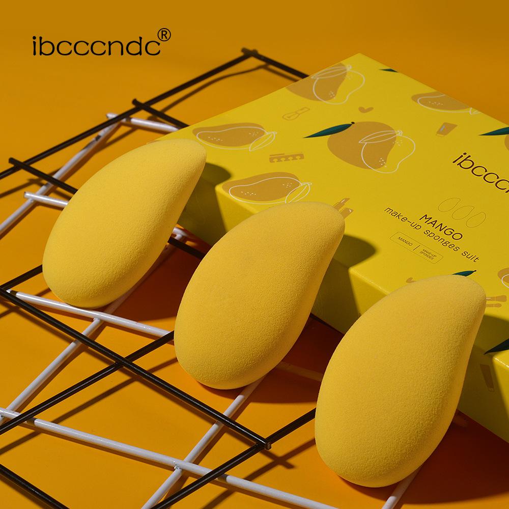 IBCCCNDC Маленький набор яиц для макияжа Mango Beauty Egg, губка для макияжа, яйцо