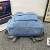 Denim Backpack Women's Large Capacity Backpack Student Schoolbag