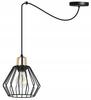 Hanging Lamp, Ceiling Chandelier, Wire Shade, Led