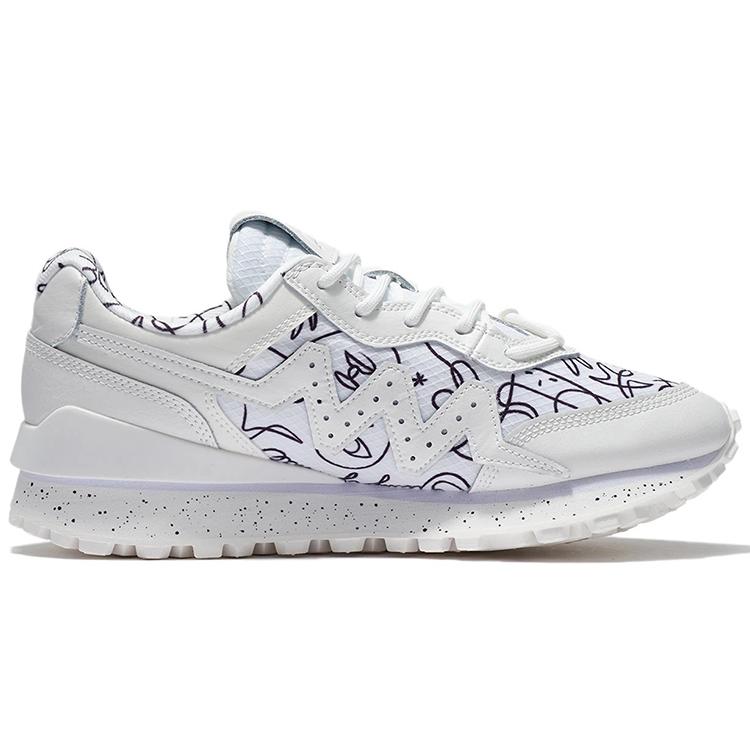 DFT x Li Ning 001 Уэйд Нескользящие Износостойкие Низкие Спортивные Повседневные Кроссовки Женские Белый Черный ABCS002-10