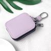 Lightweight Earphone Bag Lychee Texture Zipper Bag for AirPods Pro3/Pro2/AirPods 4