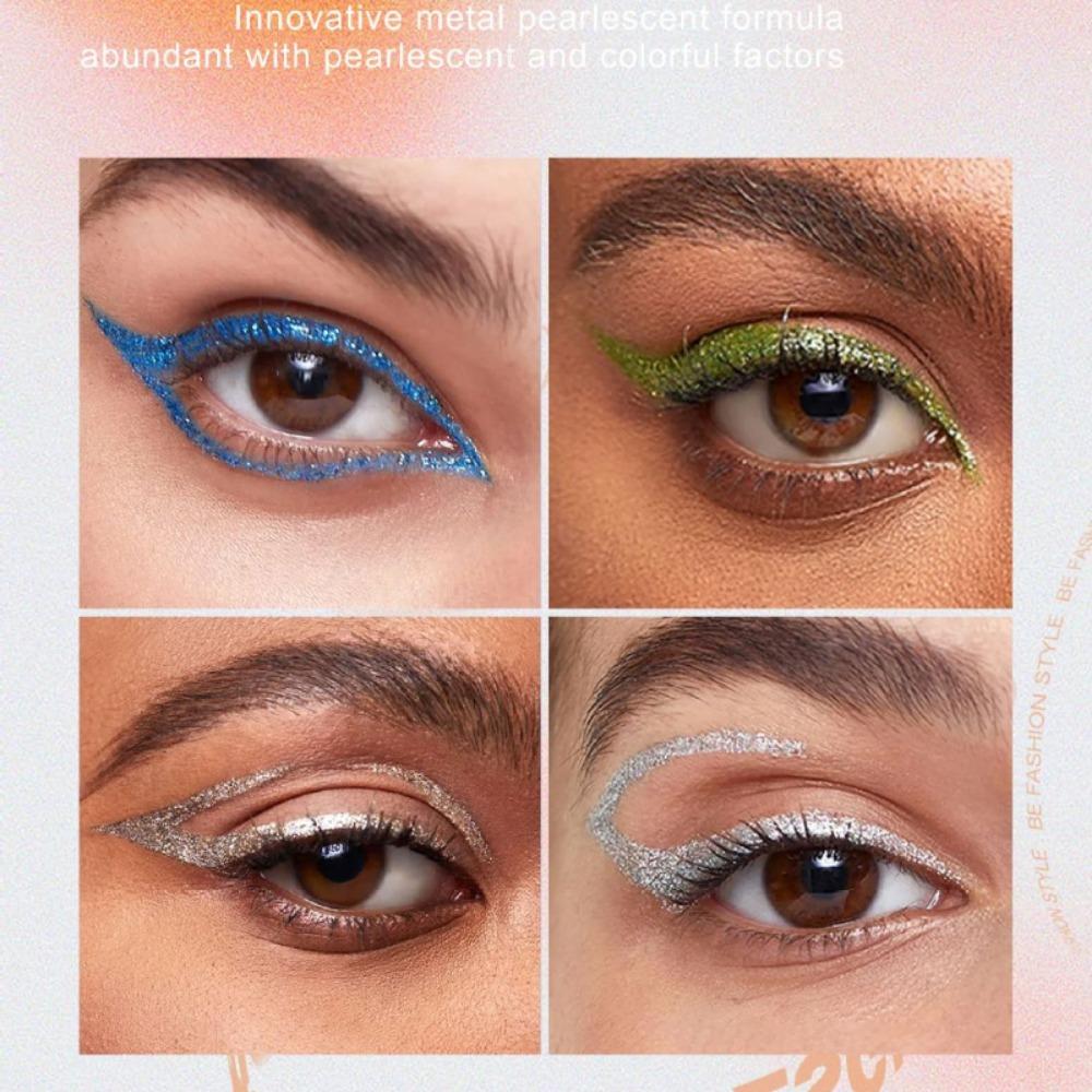 Жидкая гелевая ручка HANDAIYAN Eyeline, двусторонняя подводка для глаз, водостойкая ручка от пота и против пота, ручка с двойным эффектом для тонких растворов