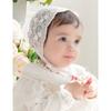 Little Tiny Toddler Joanne Lace Bonnet Hat, 16 X 19 Cm, White, Popular Baby Clothes In Korea