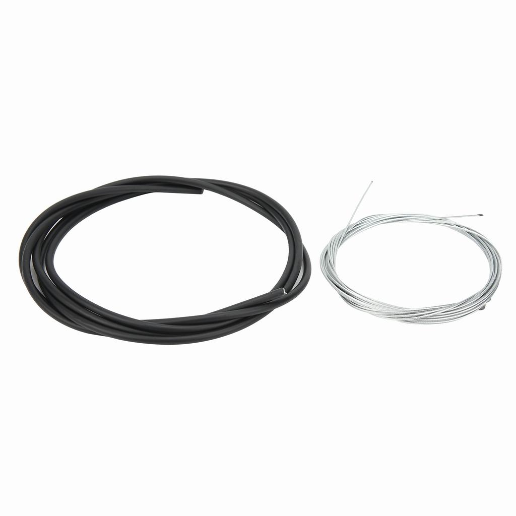 Комплект тросов тормоза и переключения велосипеда, комплект рубашек тросов переключения и тормоза велосипеда