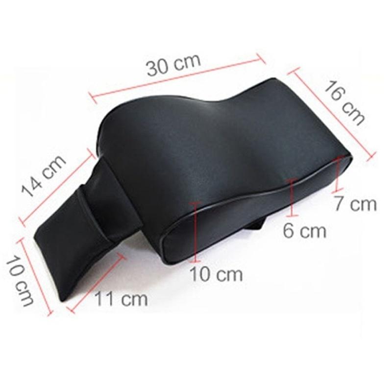 Универсальный кожаный подлокотник для автомобиля, подлокотники для автомобиля, подлокотник для центральной консоли, подлокотник для сиденья