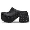 Crocs EVA Mermaid Studded Clogs Unisex Clogs Black 209017