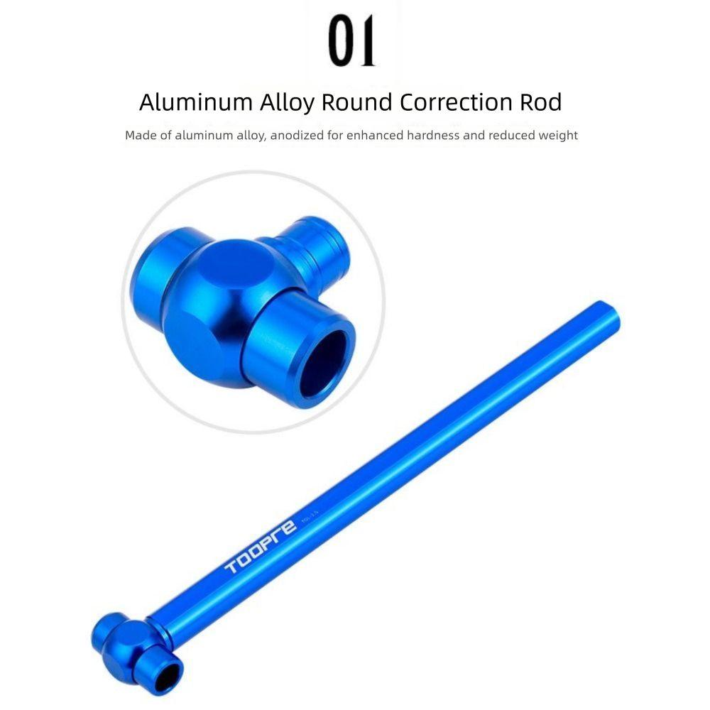 Blue Bicycle Derailleur Aligner Hanger 360° Rotation Bike Tail Hook Bike Hook Aligner MTB Bike