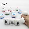 Boredom Busters Mahjong Toy Chinese Stress Relief Toy, Tile Squeeze Fidget Anxiety Soft Stretchy Sensory for Home Office Classroom Handheld Tools