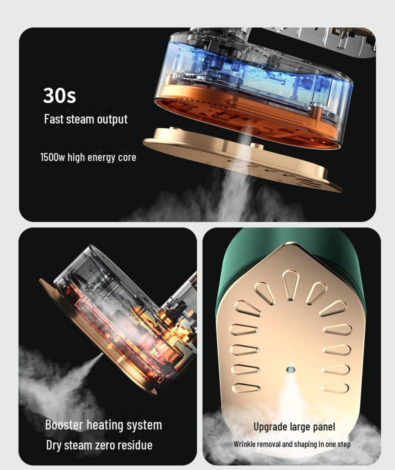 Портативный ручной паровой утюг: Удобный для путешествий электрический утюг для одежды