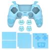 PlayVital Gothic Imp Cute Protective Cover for Ps5 4 Thumb Grip Caps and 6 Stickers Grip Cover for Ps5 Compatible with Official Ps5 Charging Station