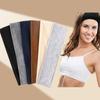 Yoga Elastic Exercise Fitness Sweat-Wicking Headband Solid Color Headband Non-Slip Headband
