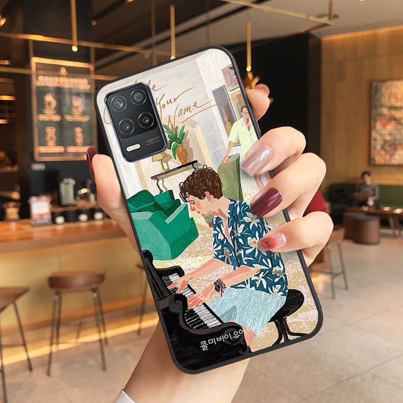 Назови меня своим именем постер Чехол для телефона для oppo Realme 8Pro 6PRO 6i 7pro 9i 9pro C11 C21Y C21 C25Y C25S C3 Q3S XT Чехлы coque