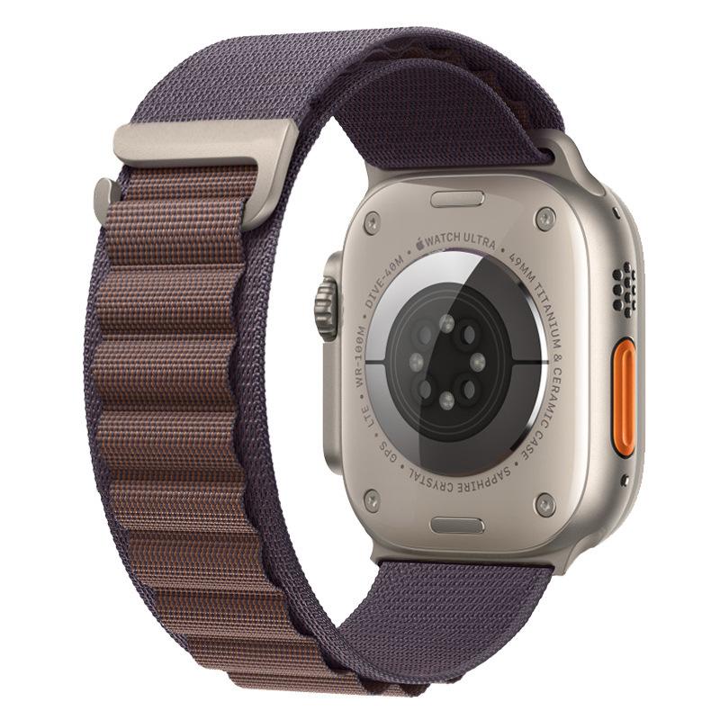 Ремешок Alpine Loop для Apple Watch Браслет iWatch Ultra Series 9 8 7 6 5 3 SE 3 2 1 49 мм, 44 мм, 40 мм, 45 мм, 41 мм, 42 мм 38 мм Ремешок Ultra2