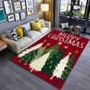 Рождественская елка Олень Щелкунчик Колокольчики Ковер, Коврик для гостиной Спальни Дивана Придверный коврик Декор, Детский Нескользящий Напольный коврик Подарки