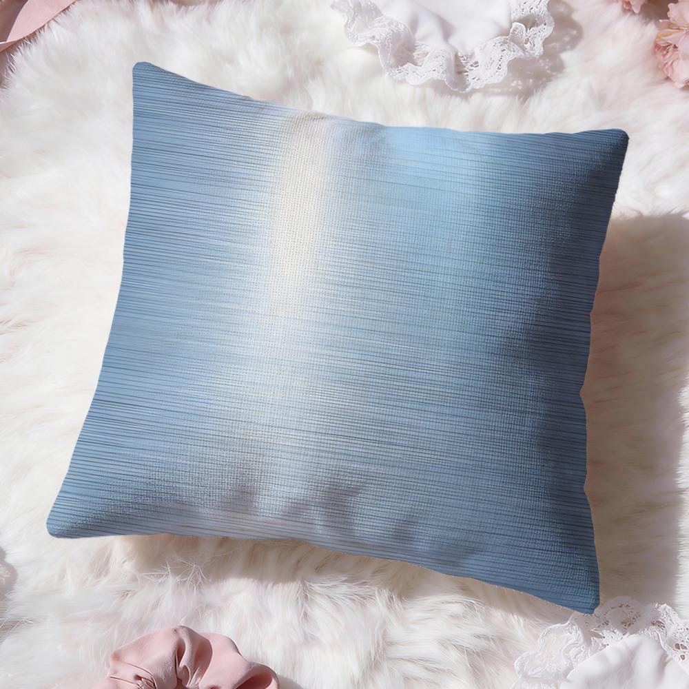 Metal Brushed Texture Cushion Cover Premium Comfort Reversible Pillow Cove Two in One Design for Any Room Car Interior