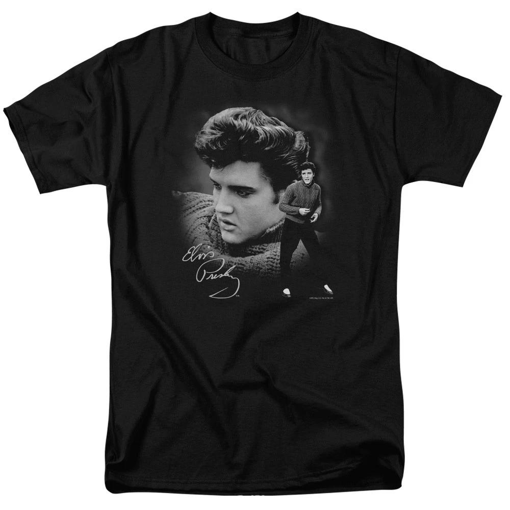Elvis Presley - Sweater - Unisex Short Sleeve Children's T-shirt - Black