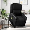 VidaXL Electric Massage Recliner, Relaxation Chair with Adjustable Backrest and Footrest, Seat of 3204247