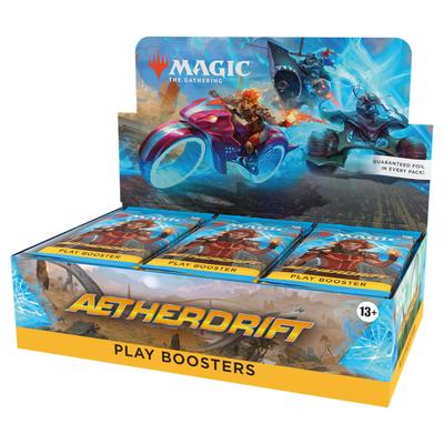 Магия: The Gathering Aether Drive Play Booster английская версия В комплект входит КОРОБКА из 30 штук MTG Trading Card Wizards of the Coast DFT D41310003
