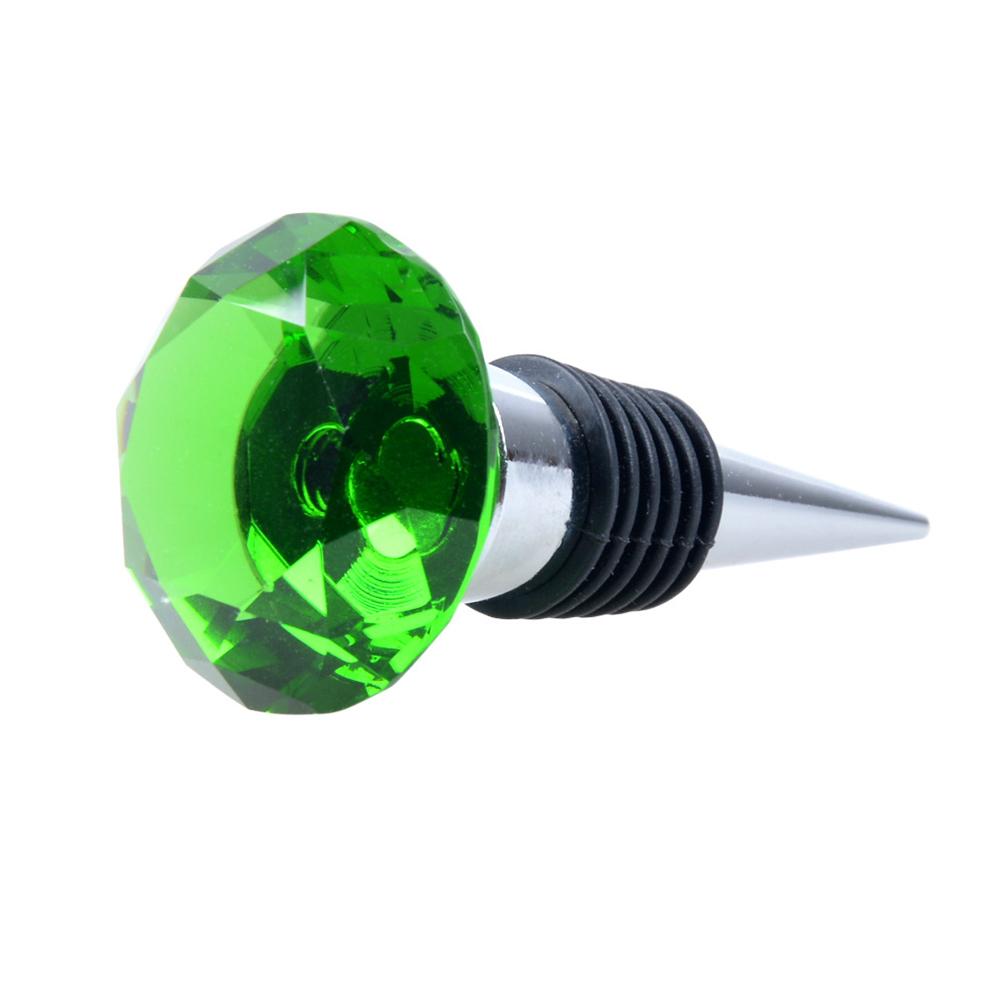 Wedding Favor Heart Wine Bottle Stopper Olive Oil Metal Cork Party Drink Bar Tool Twist Plug Accessories Crystal Wine Stopper
