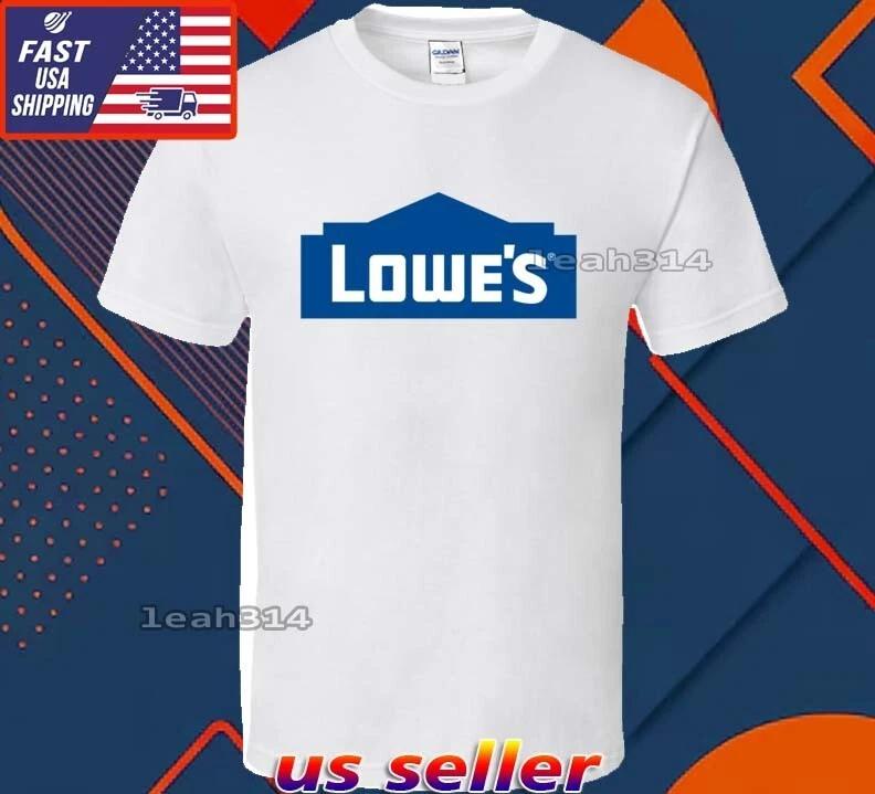New Shirt Lowe's Logo T-Shirt Funny American Usa Unisex Size S-5XL