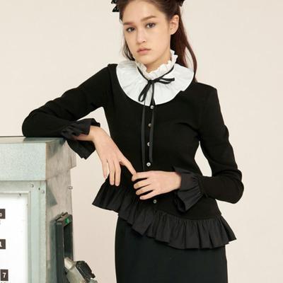 TAV LOVE RIBBON FRILL COLLAR