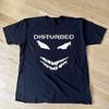 Disturbed Лицо Парня, Disturbed Поклонник Группы Черная Футболка Все Размеры