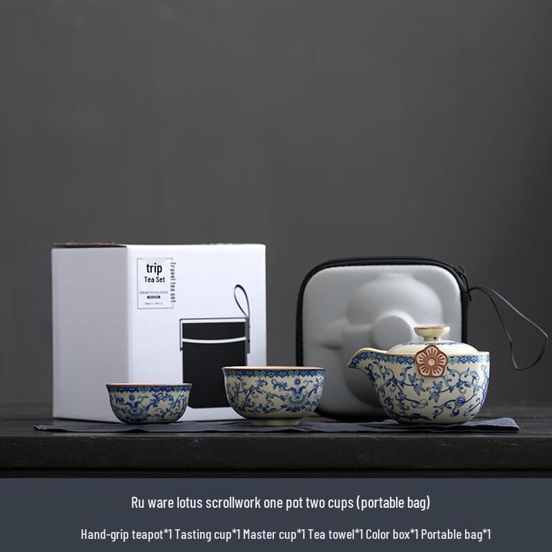 Shangqi Portable Zisha Travel Tea Set