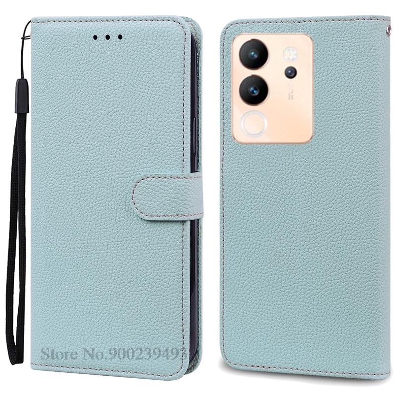 Для Vivo V30 Lite 5G чехол кожаный кошелек раскладной телефон чехол для Vivo V30 Lite чехол-книжка для Vivo V30Lite чехол Fundas Shell