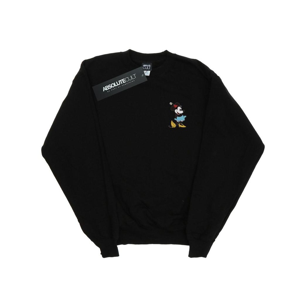 Disney Mens Minnie Mouse Kick Chest Sweatshirt