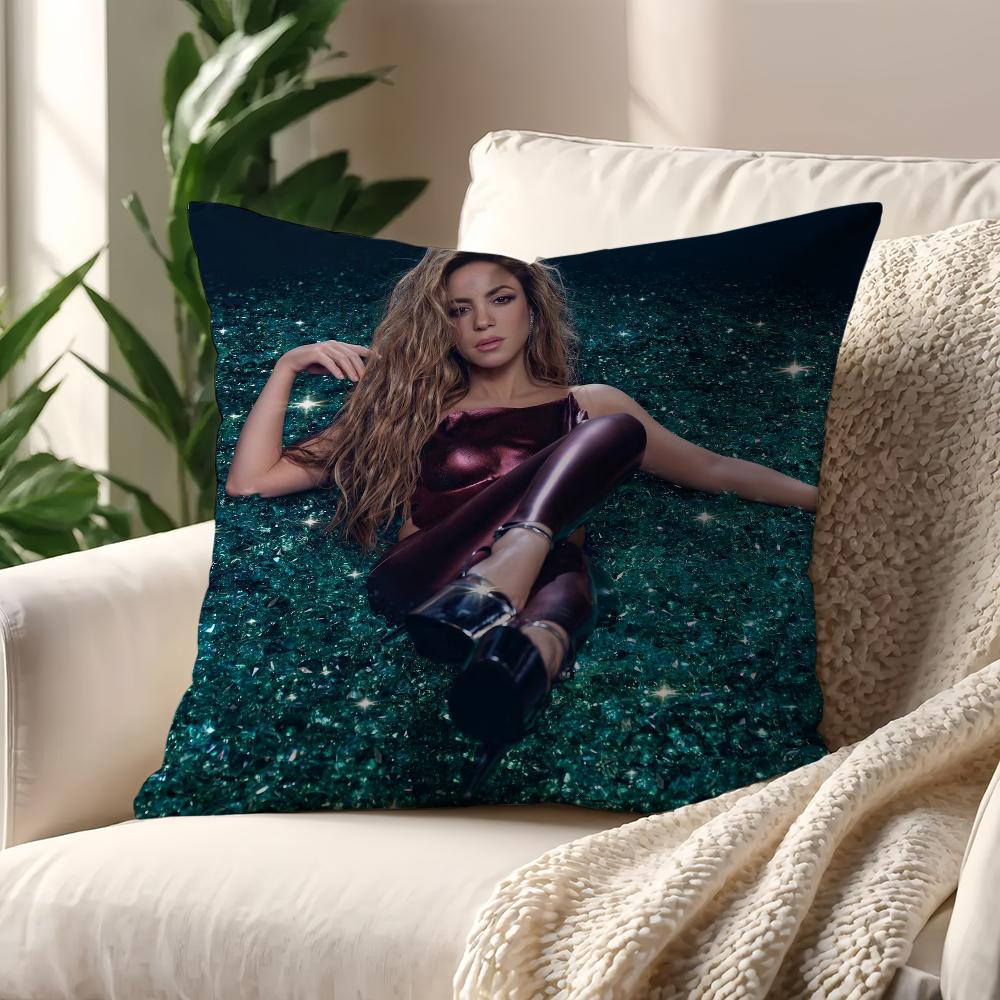SShakira Singer cushion cover For Pillow Printing Sofa Decoration Home Car Room Coffee Shop Office Nordic Simplicity