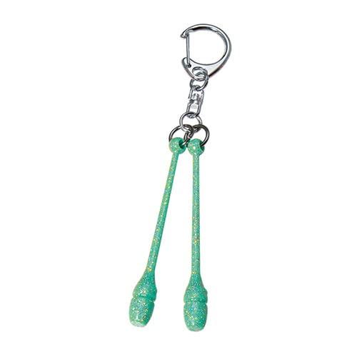 SASAKI Rhythmic Gymnastics Keychain Mascot Bright Club PEG (Peppermint Green) MS-1BR