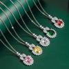 BELLA BOX Pendant Necklace Multiple Colour Fashion Wedding Engagement Jewelry