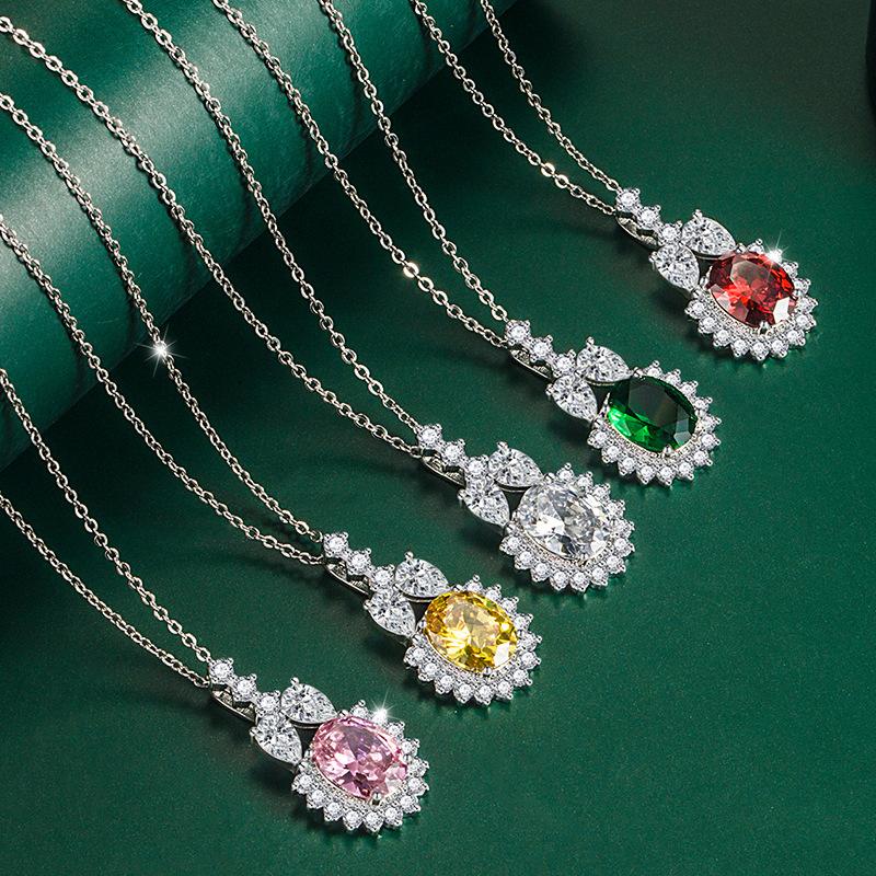 BELLA BOX Pendant Necklace Multiple Colour Fashion Wedding Engagement Jewelry