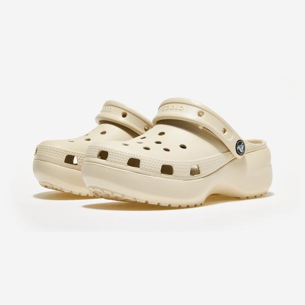Классические женские сабо на платформе Crocs-CRS206750