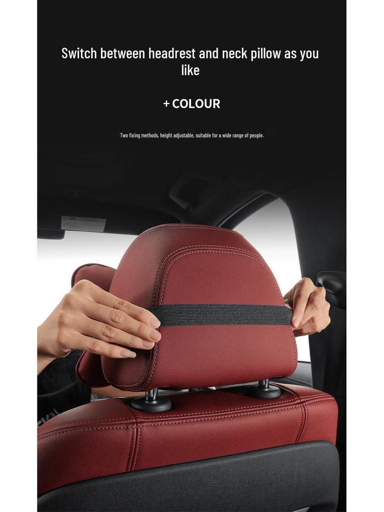 Подушка для подголовника и поясничной поддержки автомобиля Mercedes Smart: Защита шеи и подушка-обнимашка для Elf 1 Fortwo.